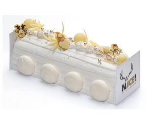 Bûche Witte kerst